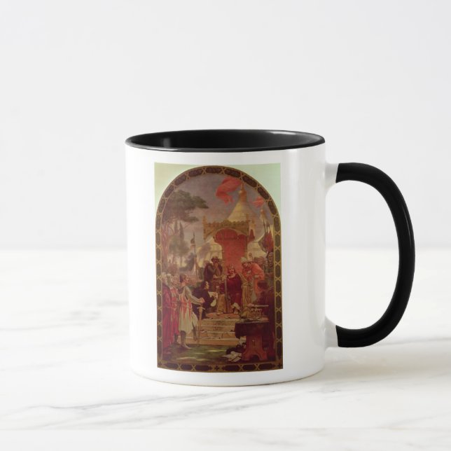 König John Granting die Magna Carta im Jahre 1215, Tasse (Rechts)