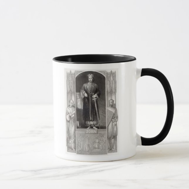 König John Tasse (Rechts)