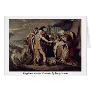 König Lear Mourns Cordelia von Barry James