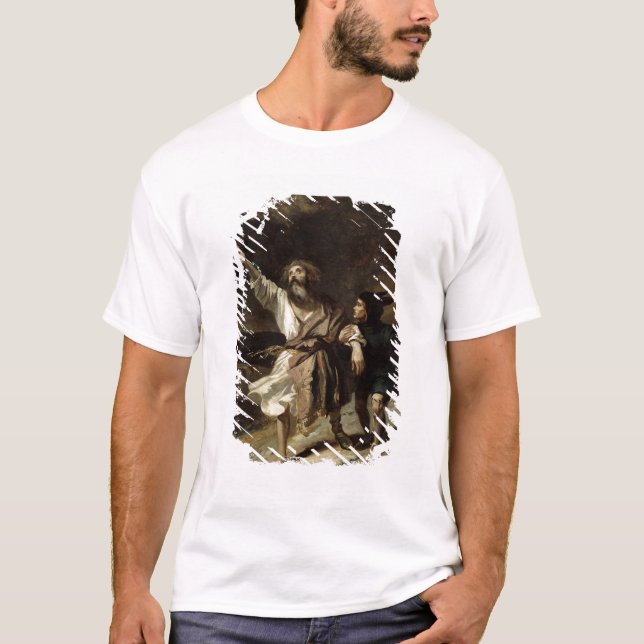 König Lear und der Dummkopf im Sturm T-Shirt (Vorderseite)