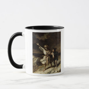 König Lear und der Dummkopf im Sturm Tasse