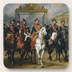 König Louis-Philippe (1773-1850) von Frankreich Untersetzer
