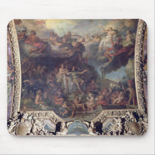 König Louis XIV allein regelnd Mousepad