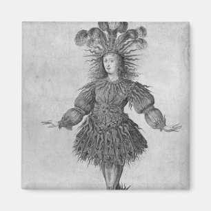 König Louis XIV von Frankreich Magnet