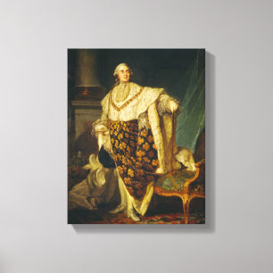 König Louis-XVI von Frankreich in den Leinwanddruck