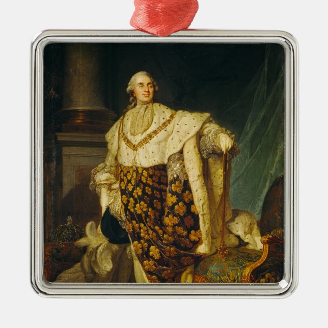 König Louis-XVI von Frankreich in den Ornament Aus Metall (Vorne)