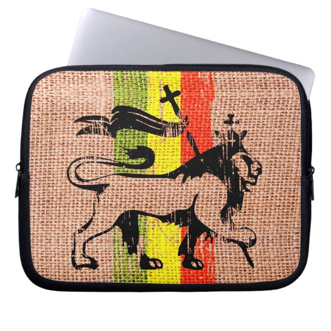 König Löwe Laptopschutzhülle (Vorderseite)