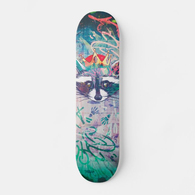 König Mapache Skateboard (Vorderseite)