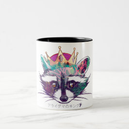 König Mapache -Taza Zweifarbige Tasse