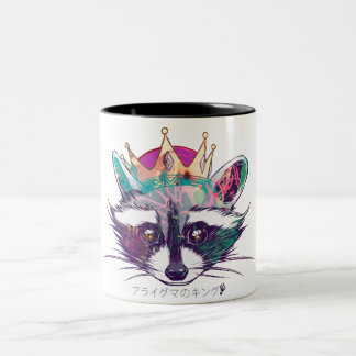 König Mapache -Taza Zweifarbige Tasse