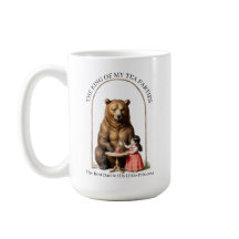 König meiner Teepartys - individuelles Dad-Tasse