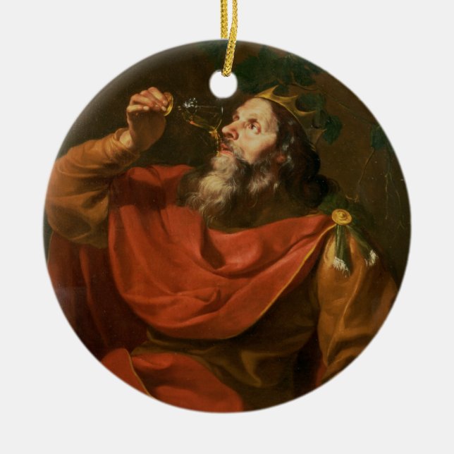 König Midas Keramikornament (Vorne)