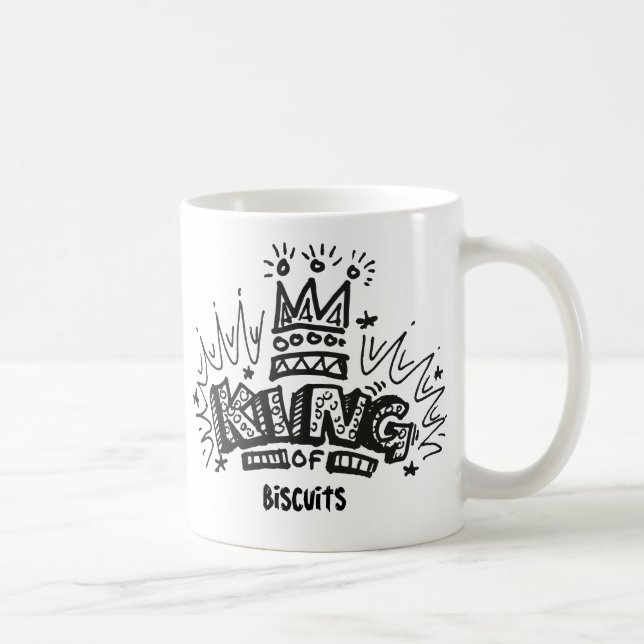 König Of Biscuits Kaffeetasse (Rechts)