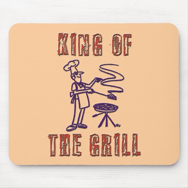 KÖNIG OF THE GRILL MOUSEPAD (Vorne)