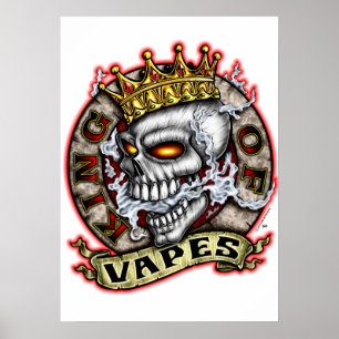 König Of Vapes Poster