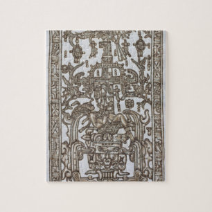 König Pakal Kim das Astronautenpuzzle