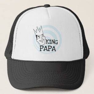 König Papa T-shirts und Geschenke Truckerkappe