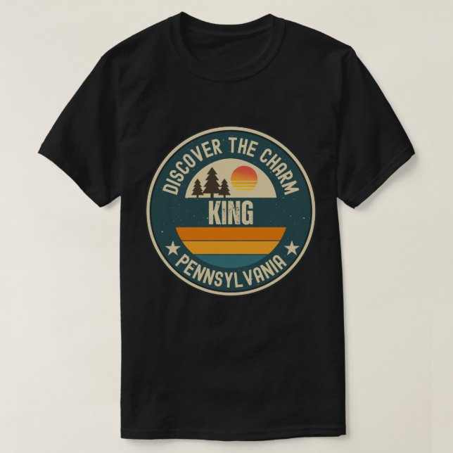 König, Pennsylvania T-Shirt (Design vorne)