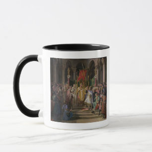 König Philip-Augustus von Frankreich nehmend Tasse