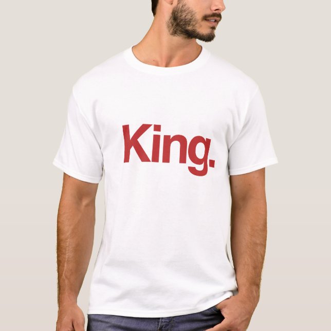 König Red T-Shirt (Vorderseite)