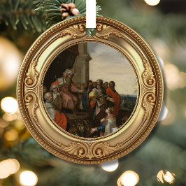 König Salomo Königin von Saba Biblischer Jesse-Bau Ornament Aus Metall