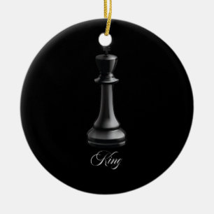 König Schachstück Halloween Kostümschach Lover Keramik Ornament