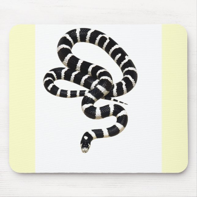 König Schlange von Junglewalk.com Mousepad (Vorne)