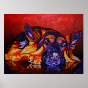 König Shepherd Poster