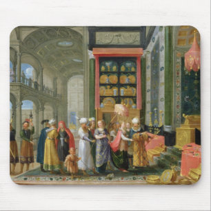 König Solomon und die Königin von Sheba Mousepad