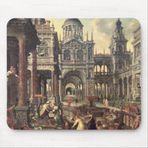 König Solomon und die Königin von Sheba Mousepad