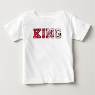 König Text Graffiti-Style-Lettern Baby T-shirt