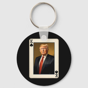 König Trump Karte - Einzigartige Donald Trump Präs Schlüsselanhänger
