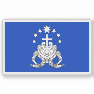König Tūheitia, Maori, Neuseeland Aufkleber