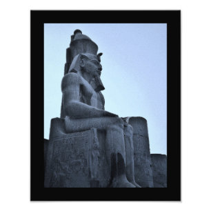 König Tut bei Karnak Fotodruck