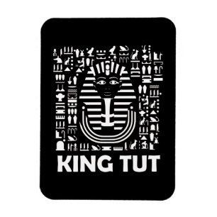 König Tut Pharao ägyptisches Hieroglyphen Alphabet Magnet