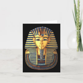 König Tutankhamun, Goldmaske, Pharao in Ägypten Karte