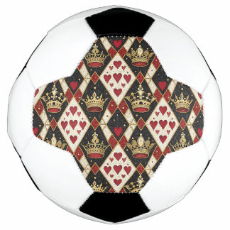 König und Königin der Herzen Fußball
