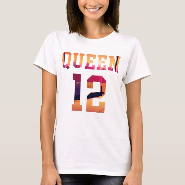 König und Königin seit 2012 T-Shirt (Vorderseite)