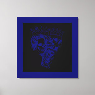 König und Königin von Royalty Made auf Leinwand