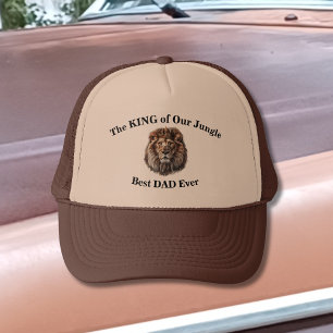 König unseres Jungle besten Vaters je Truckerkappe