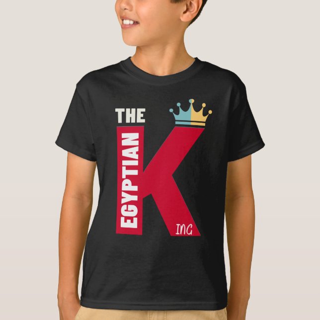 König von Ägypten Shirt, Mo-Salah-T - Shirt (Vorderseite)