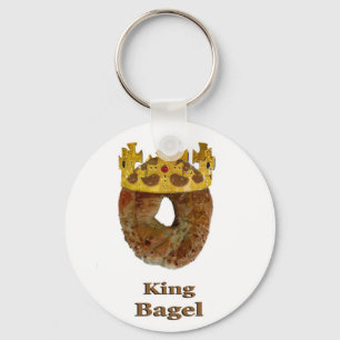 König von Bagels Schlüsselanhänger