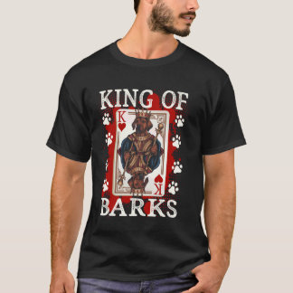 König von Barks & Herz Rhodesian ridgeback T-Shirt
