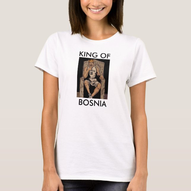 König von Bosnien - Mirza Teletovic Shirt (Vorderseite)