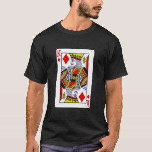 König von Diamanten, die Halloween-Kostüm auf Ka T-Shirt