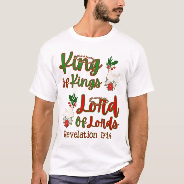 König von König Lord of Lords T-Shirt (Vorderseite)