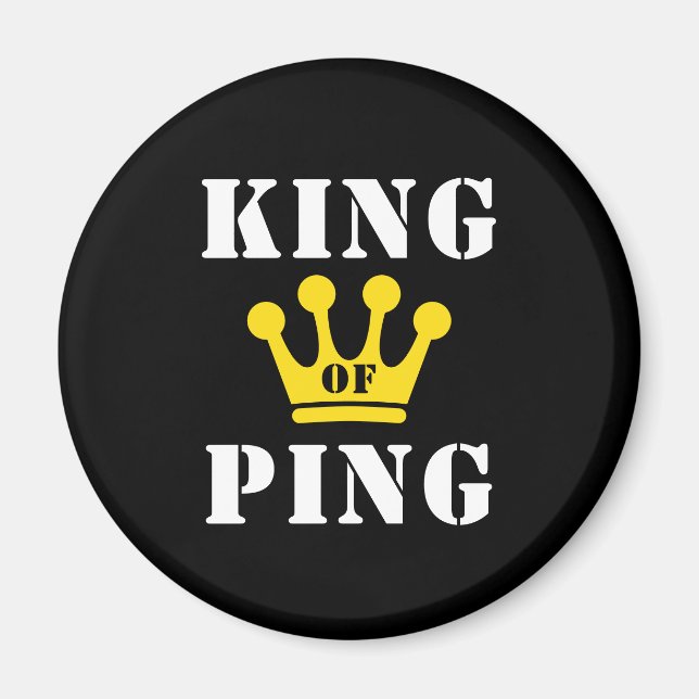 König von Ping Magnet (Vorne)