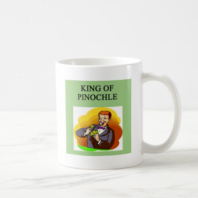 König von Pinochle Kaffeetasse (Rechts)