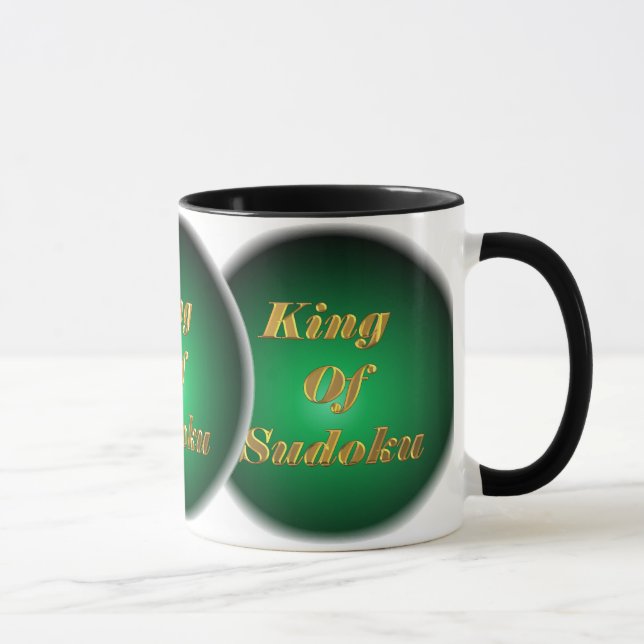 König von Sudoku Tasse (Rechts)
