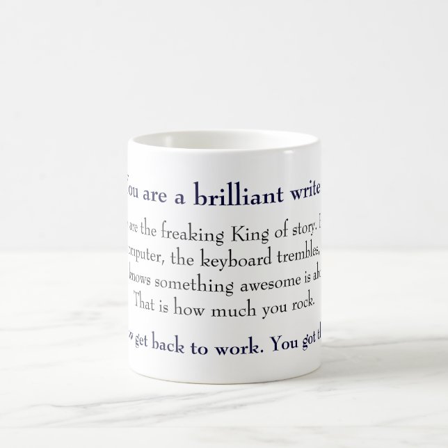 König Writer Mug Kaffeetasse (Mittel)